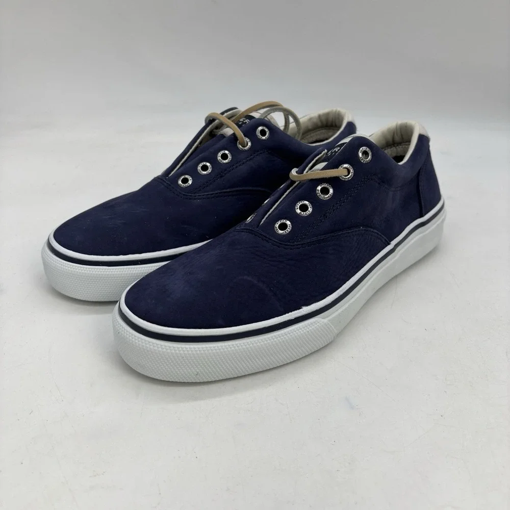 Sperry AO 2-Eye Top Sider Navy Boat Shoes Women's  Lace Up Comfort